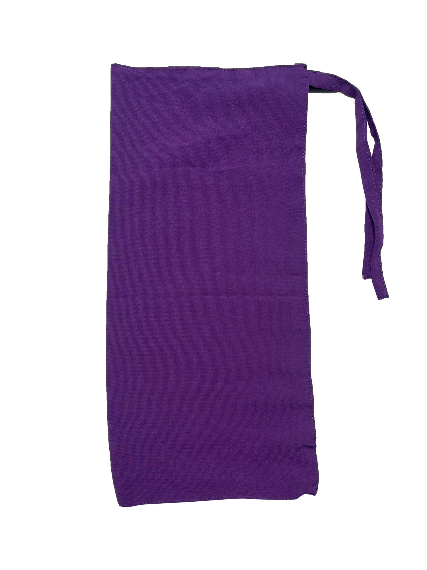 Tie Back Niqab in Purple