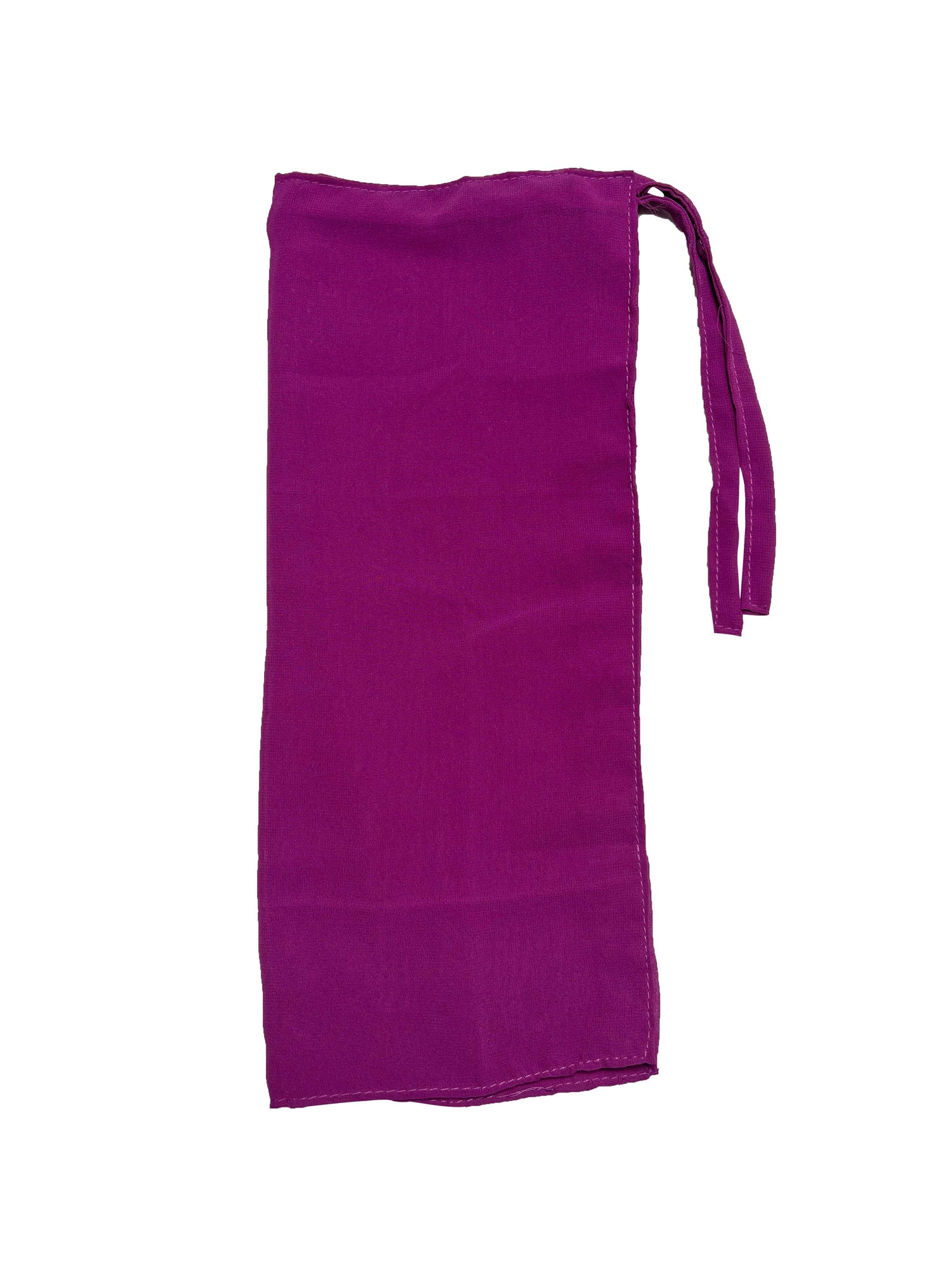 Tie Back Niqab in eggplant. Crafted for elegance, comfort and style, perfect for modest fashion.