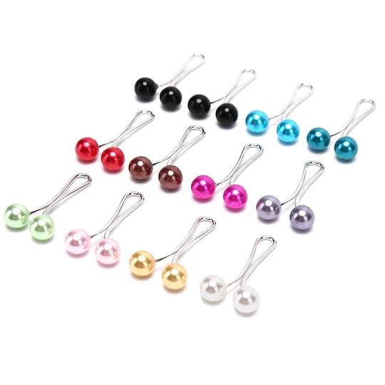 Pack of 6 elegant Turkish Hijab Pins, showcasing unique designs inspired by Turkish craftsmanship.