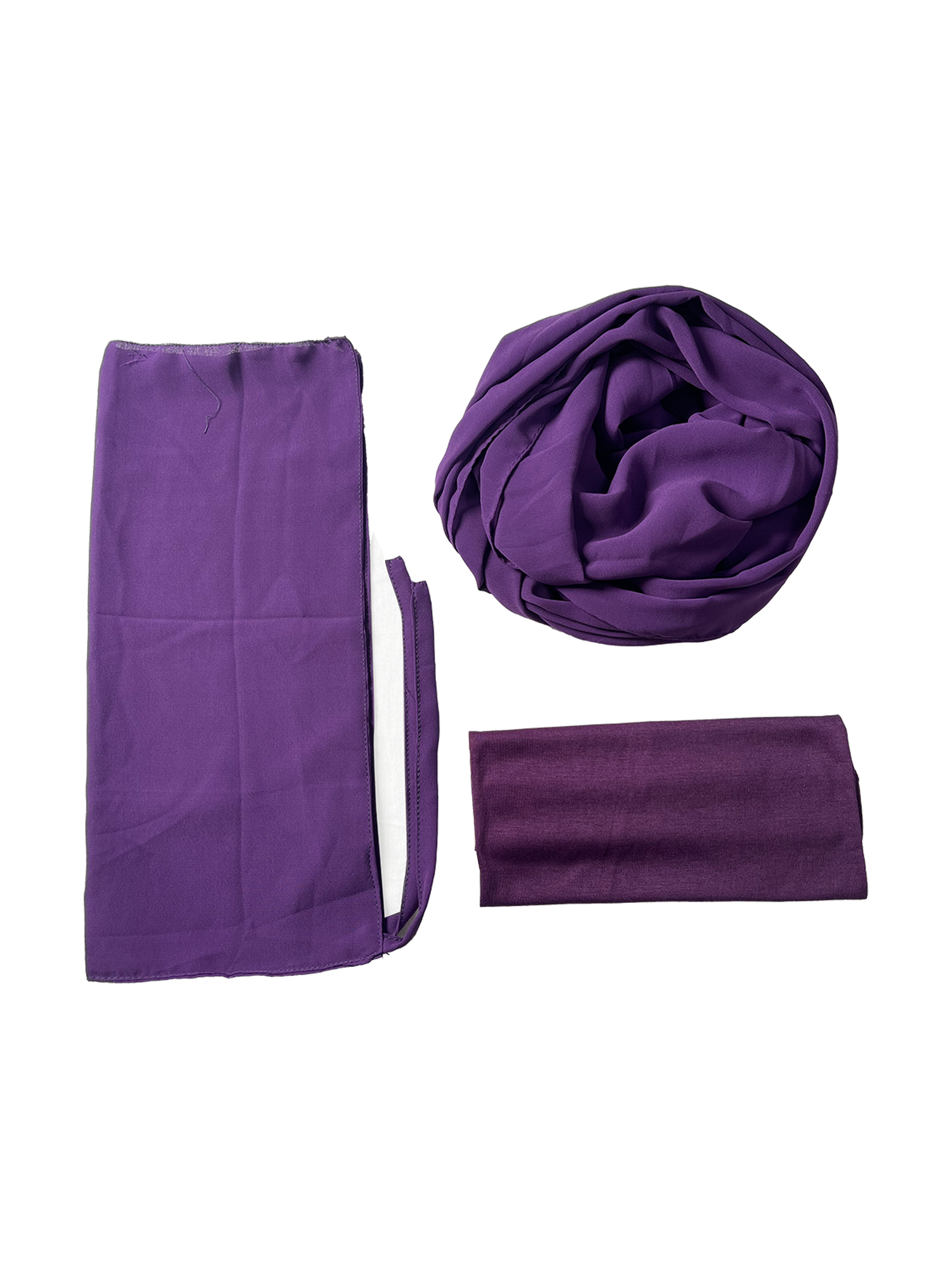 Hijab and Niqab set in Purple