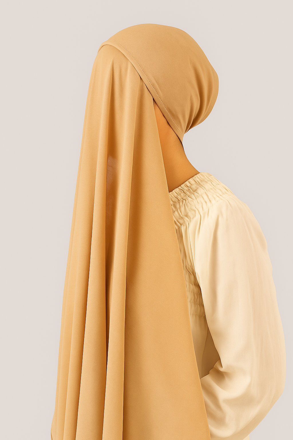 Turkish Instant Hijab in Beige