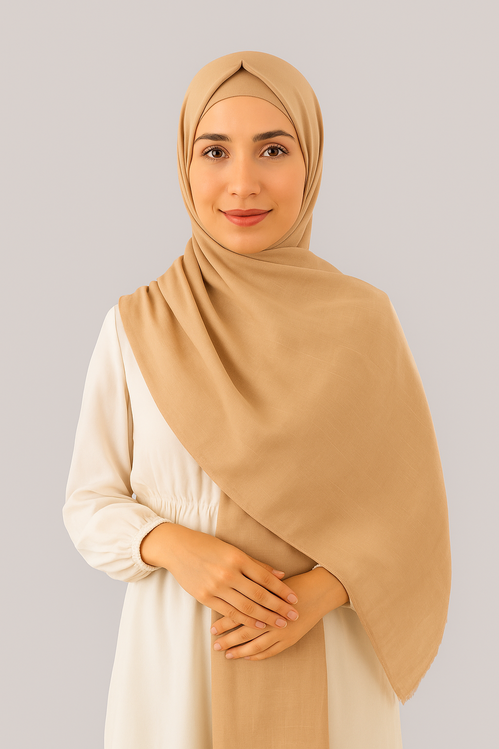 Turkish Instant Hijab in Beige