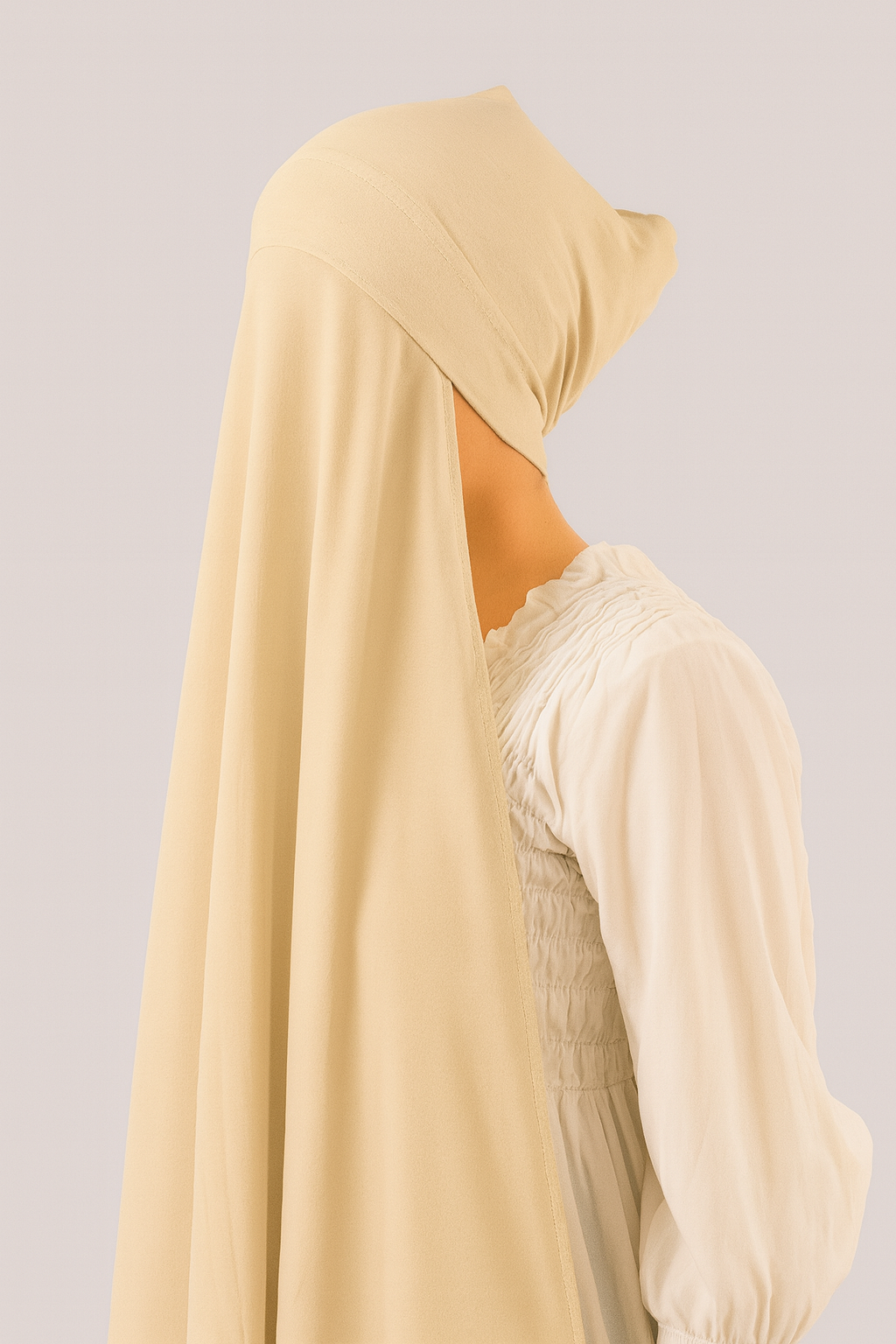 Jersey Instant Hijab in Fawn