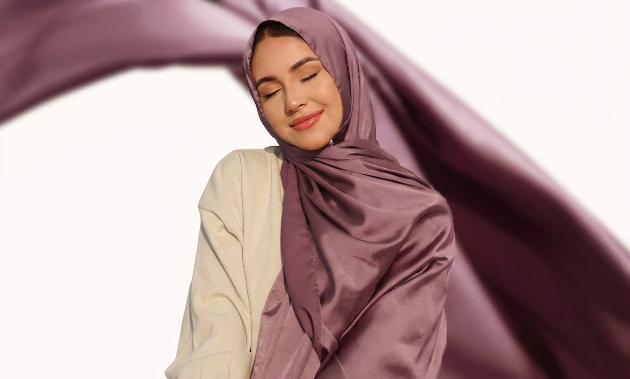Wrap Yourself In Luxury Satin Hijabs