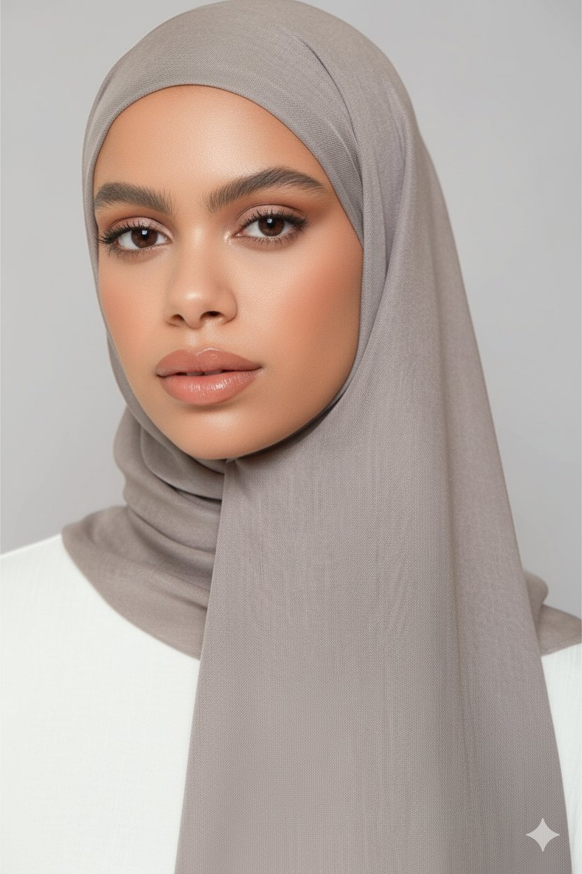 Modal Hijab - Ash