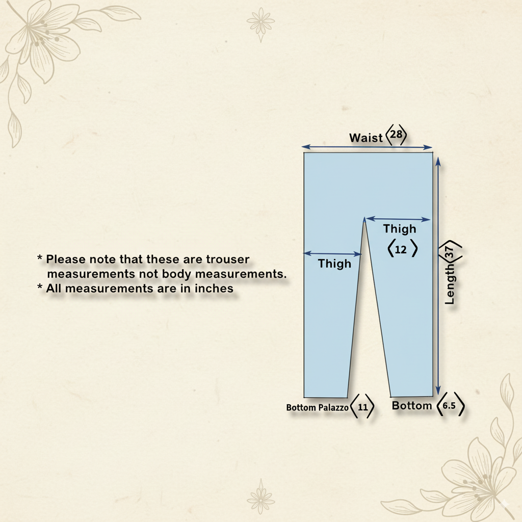 Stitched Black Chicken Kari Trouser - Sun Flower