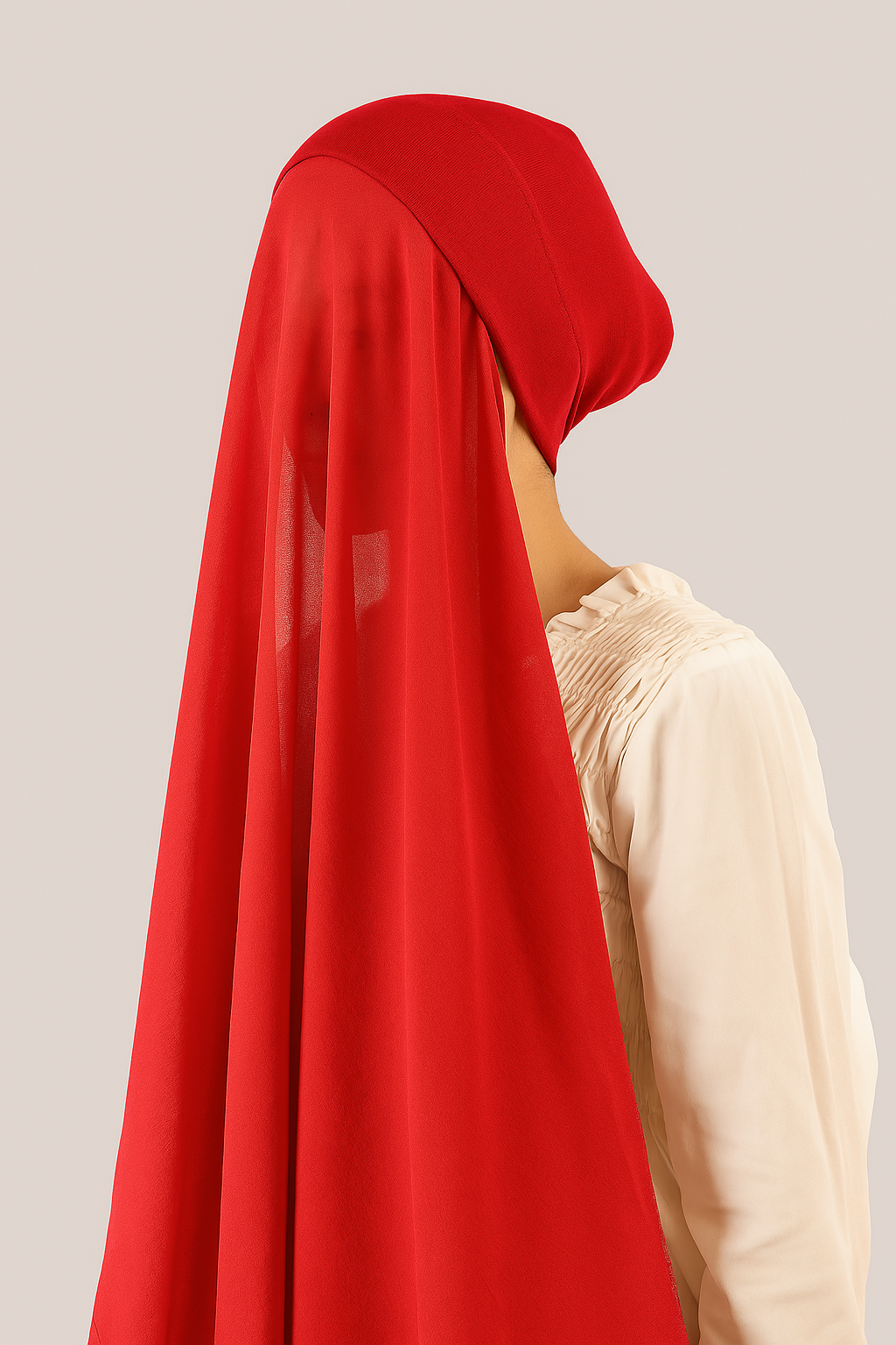 Instant Modal Hijabs In Maroon