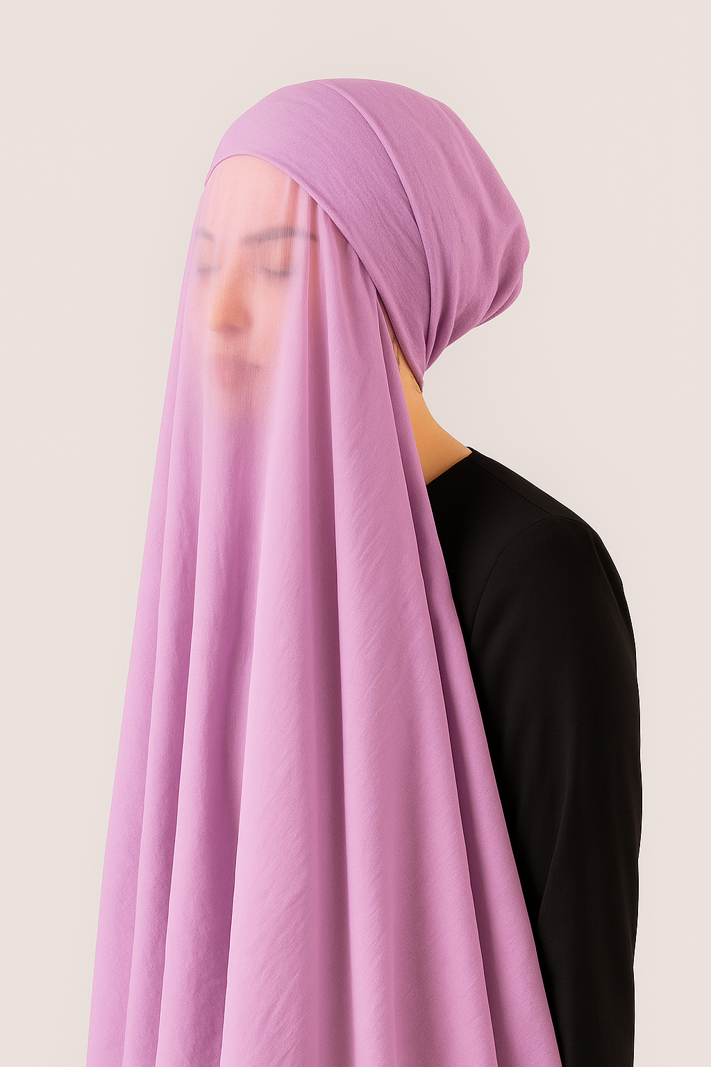 Instant Modal Hijabs In Periwinkle