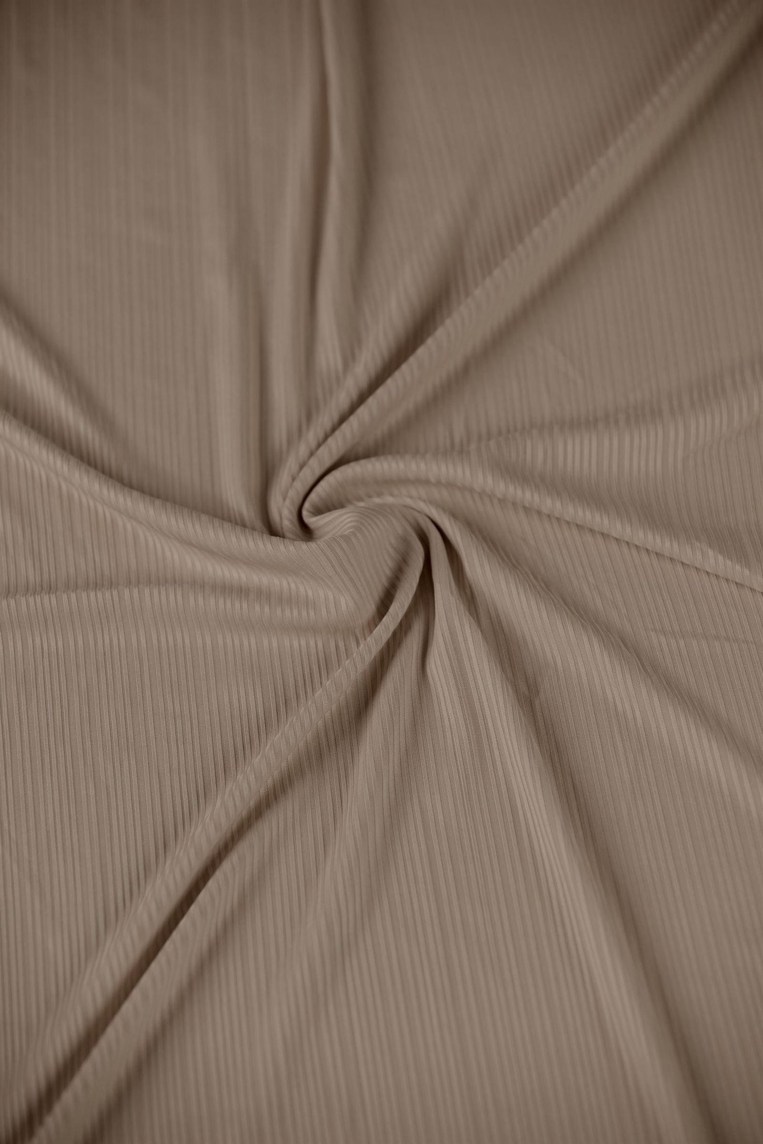 Soft ribbed texture of the Oatmeal hijab adds sophistication to any outfit.