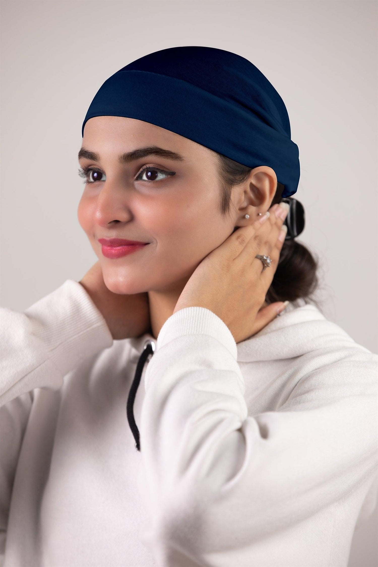 SOft Tube Cap in Navy.