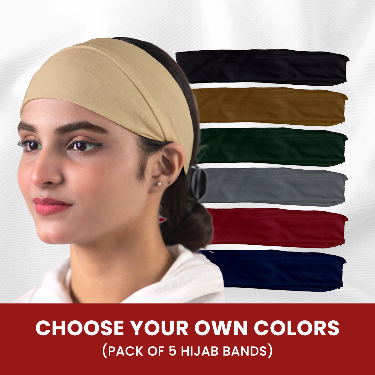 Pack of 5 Hijab Bands