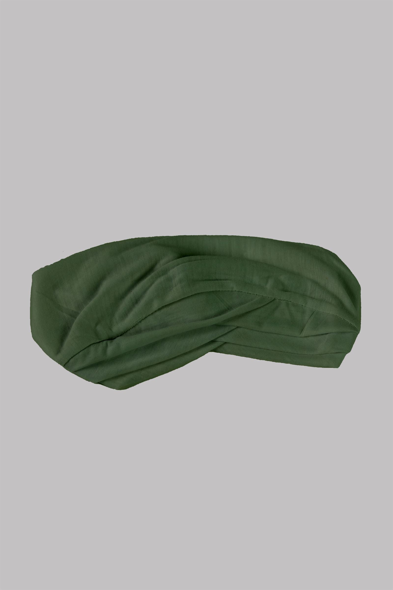 Criss Cross Cap in Apple Green
