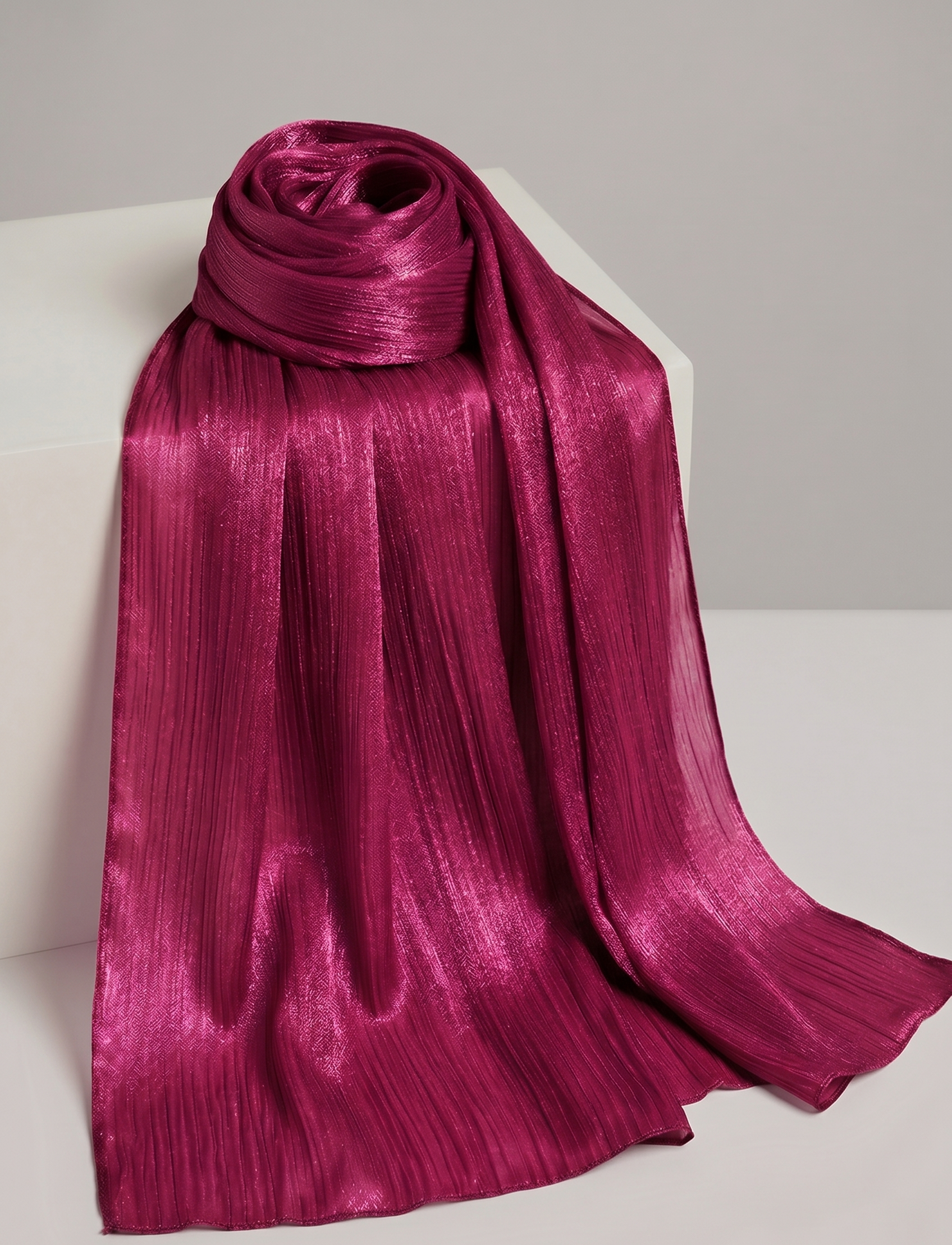 Chiffon Luxe in Hot Pink
