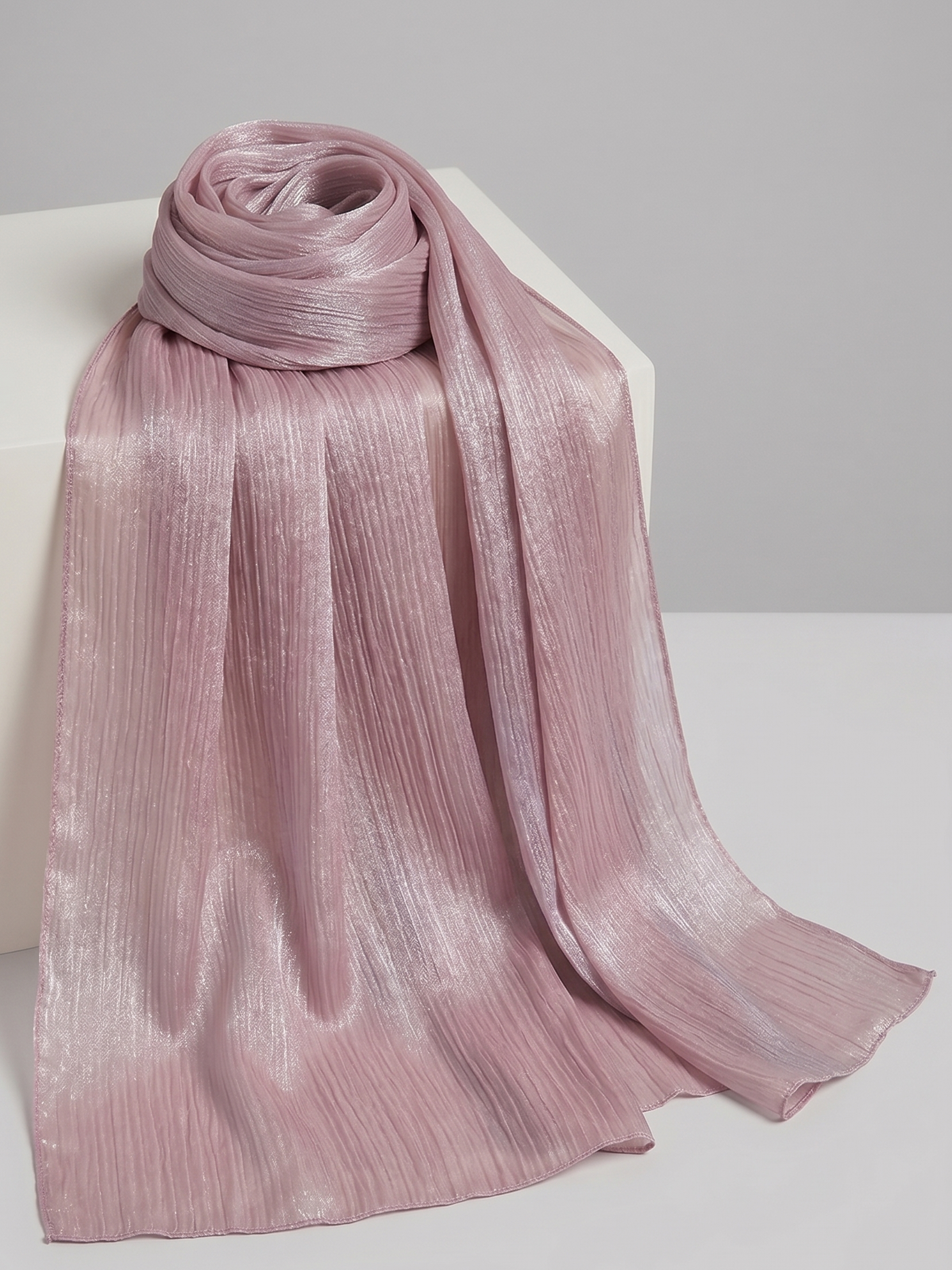 Chiffon Luxe in Dusty Pink