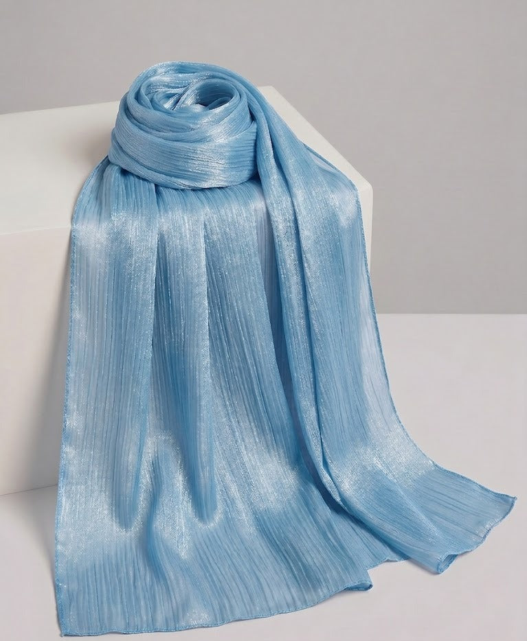 Chiffon Luxe in Sky Blue