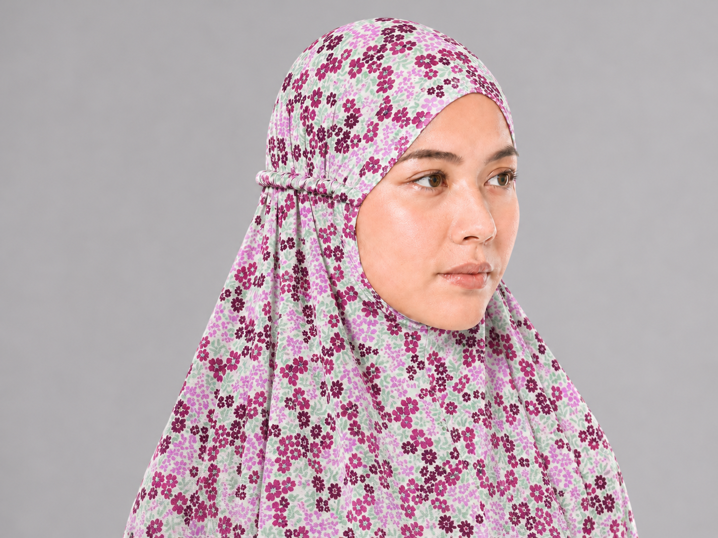Blush Namaz Chadar - Meadow Print