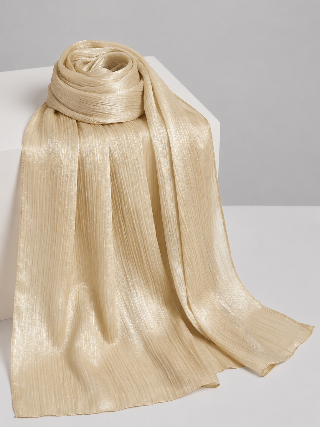 Chiffon Luxe in Light Gold