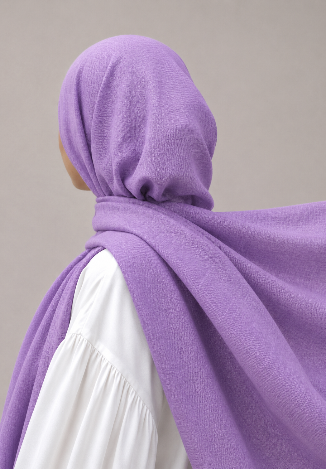 Turkish Viscose Hijab XL in Lilac