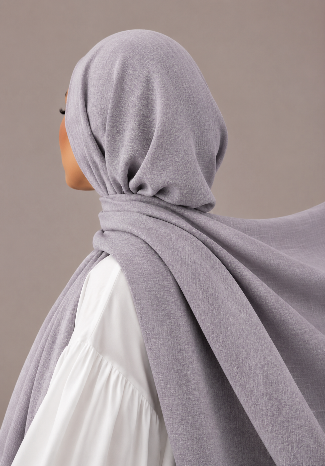 Turkish Viscose Hijab XL in Taupe