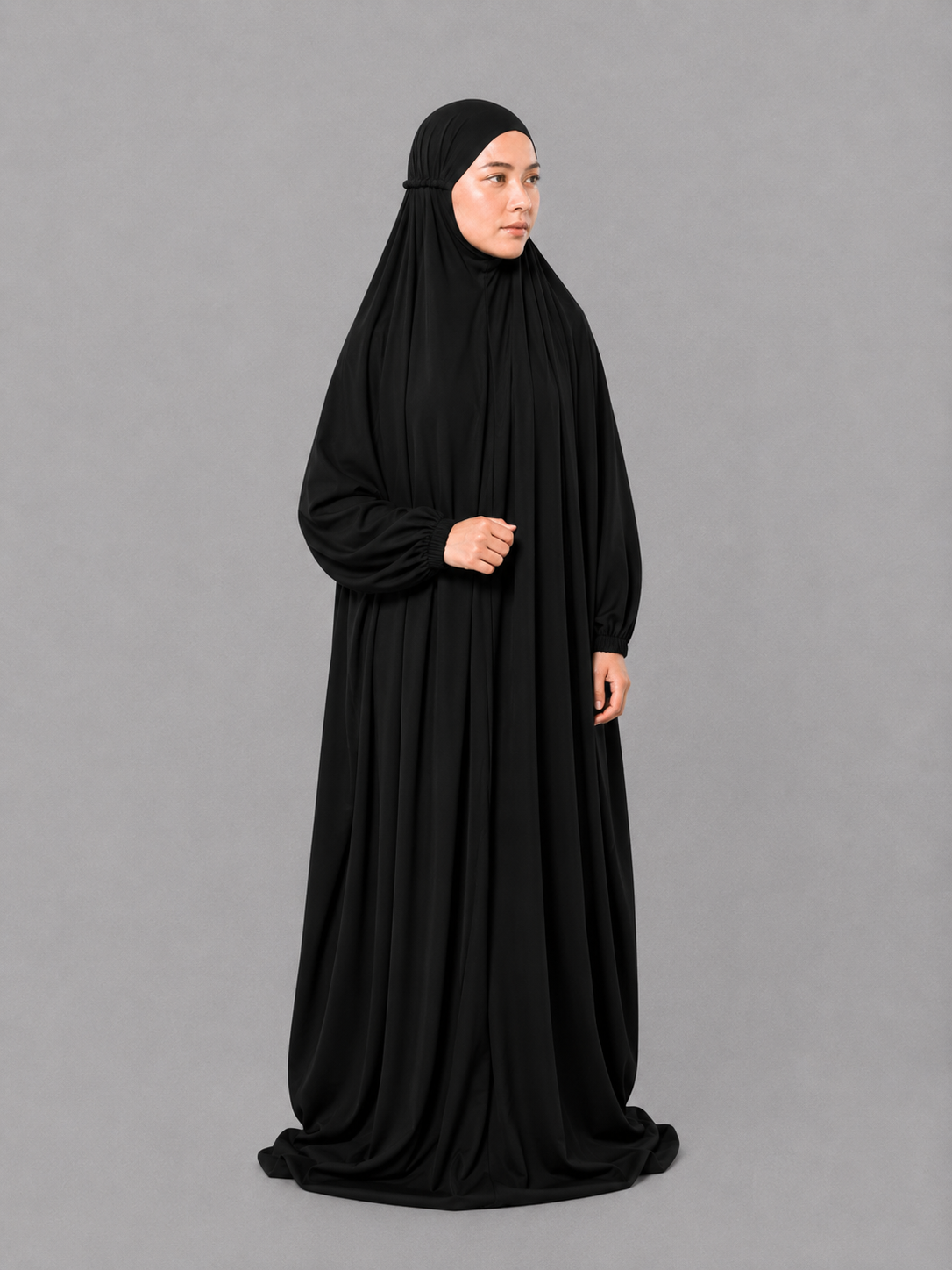 Namaz Chadar in Black