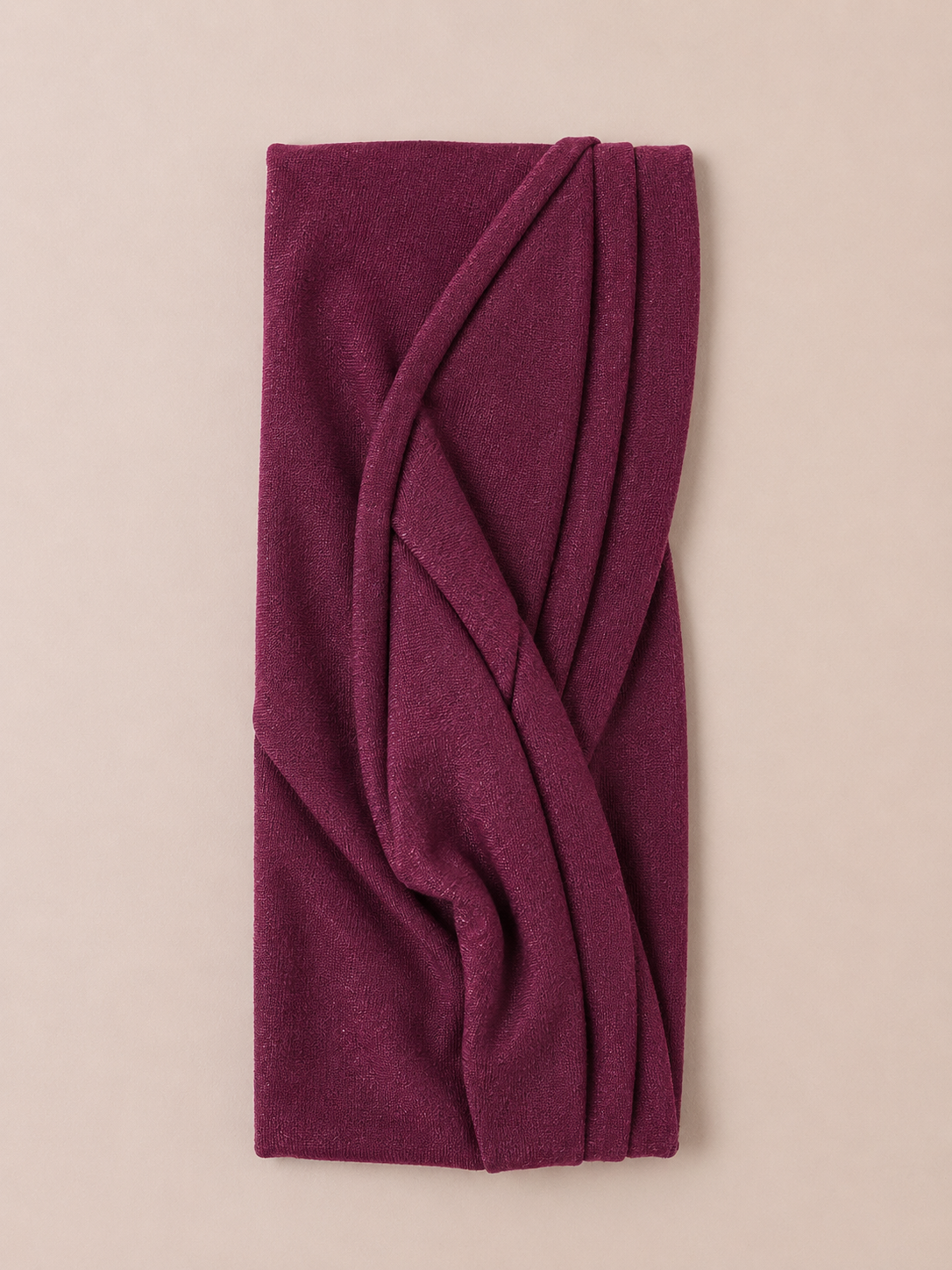Criss Cross Cap in Plum