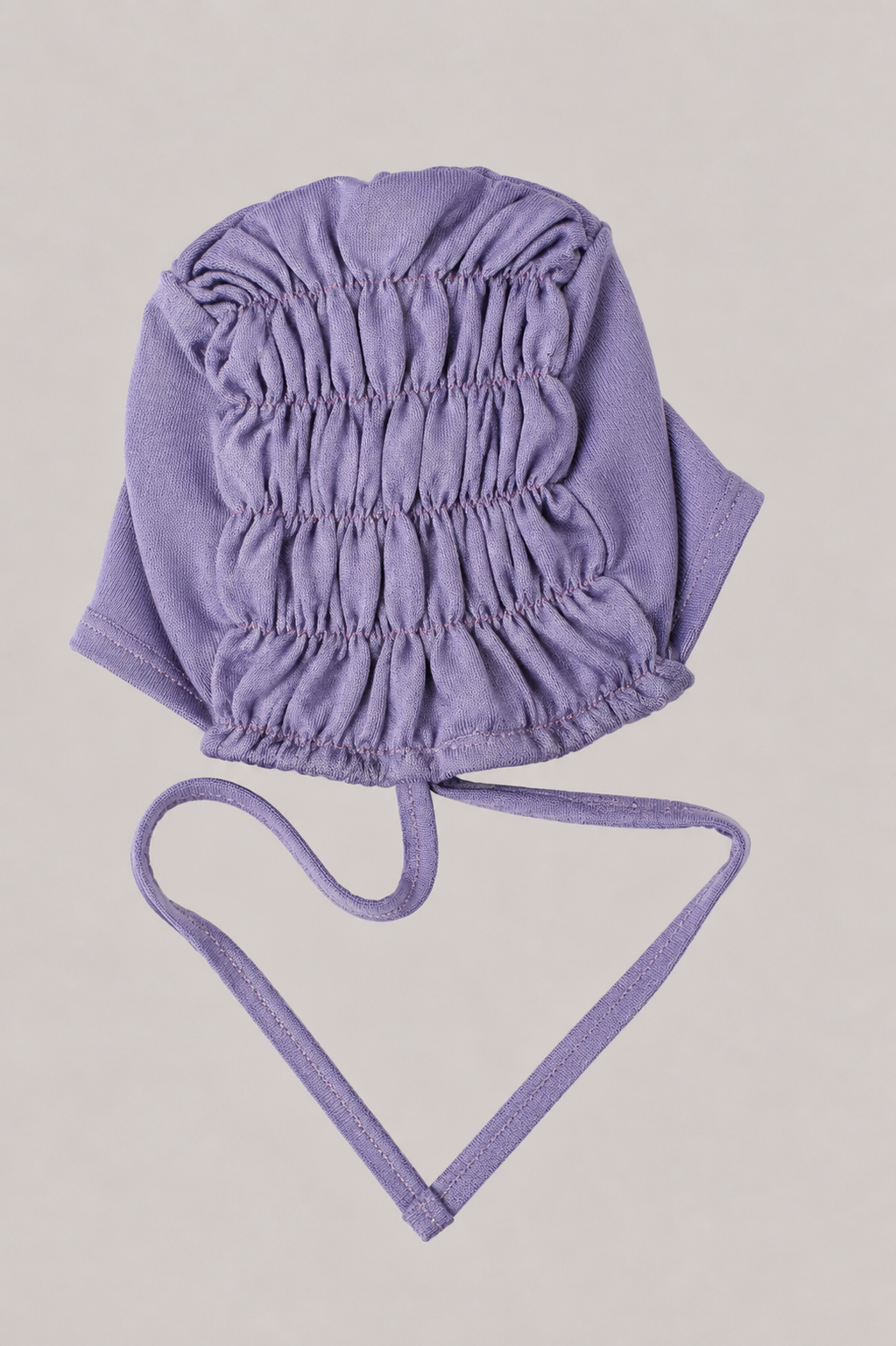 Ruched Hijab Cap in Lavender