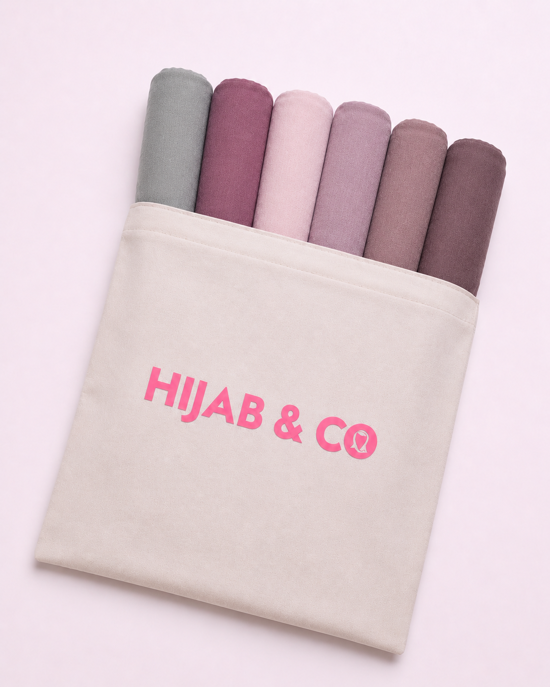 6 Modal Hijab Box - Pastel