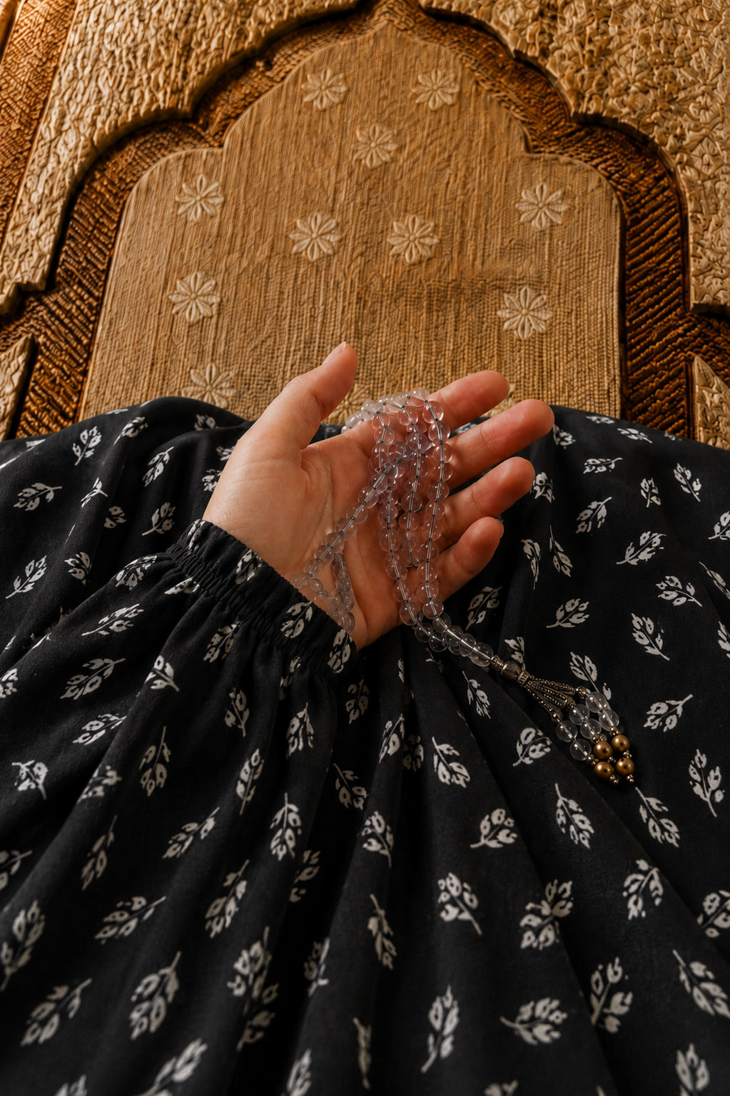 Classic Leaf Namaz Chadar