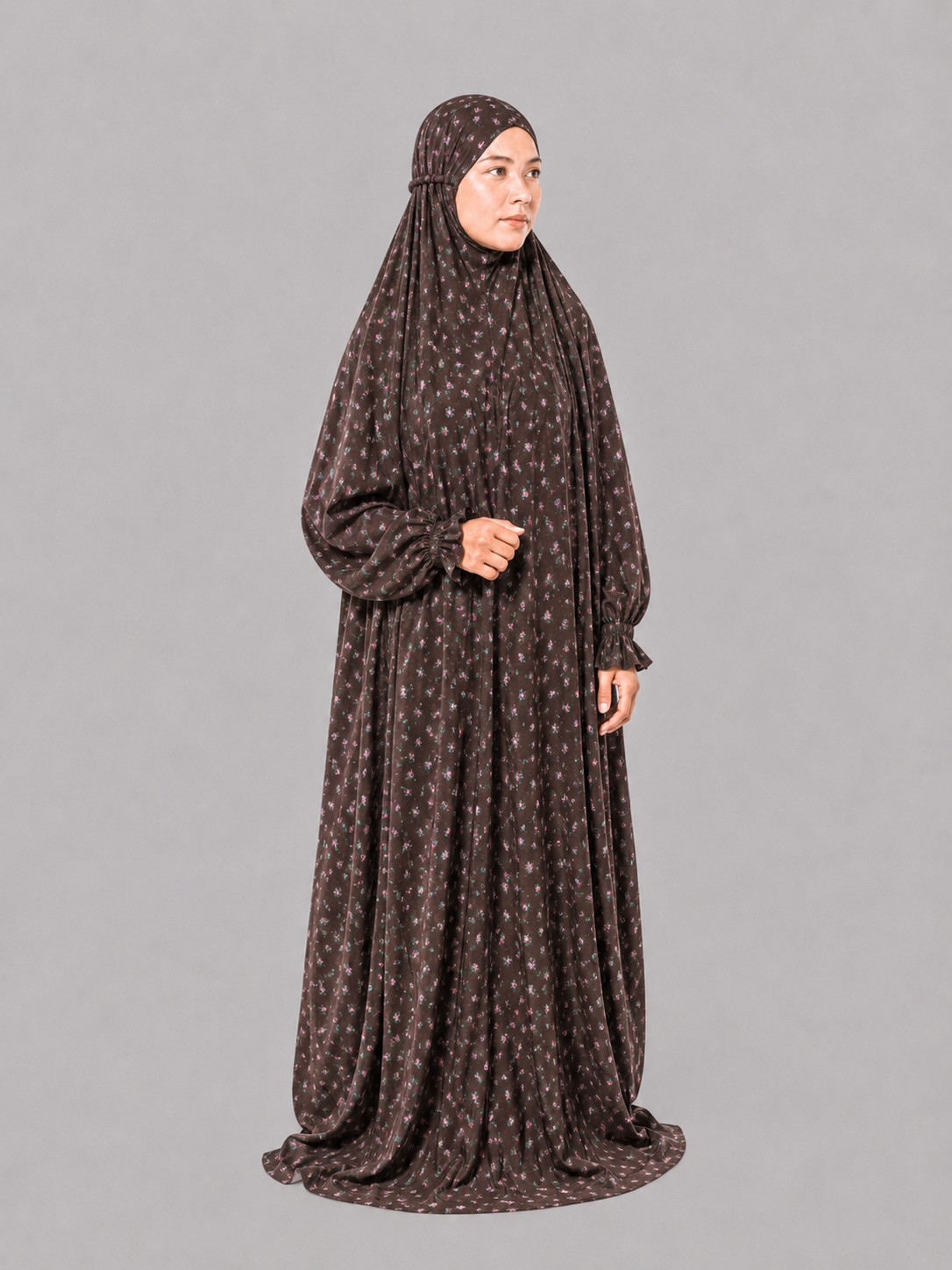 Coca Namaz Chadar - Rose Print
