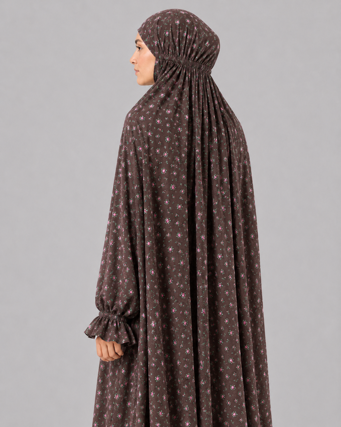Coca Namaz Chadar - Rose Print