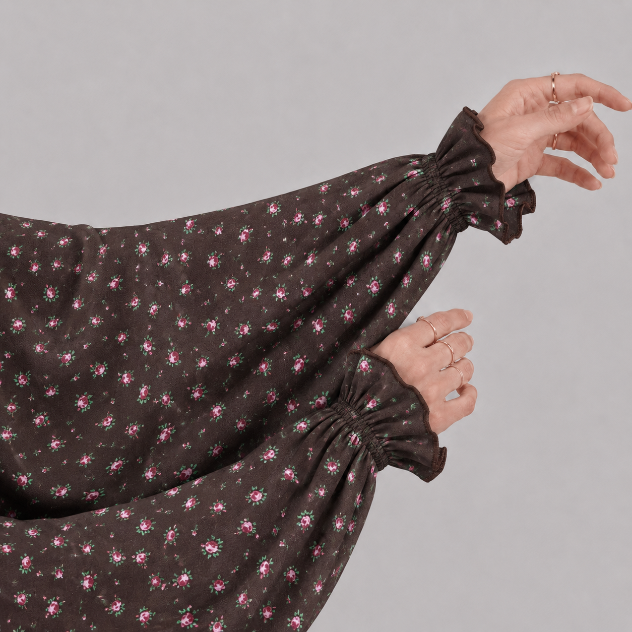 Coca Namaz Chadar - Rose Print