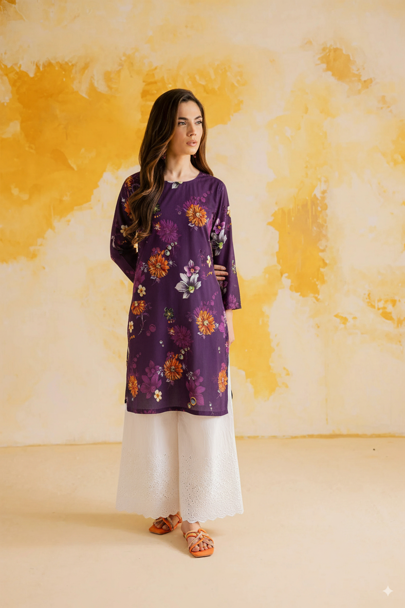 Co-Ord Set Deep Violet