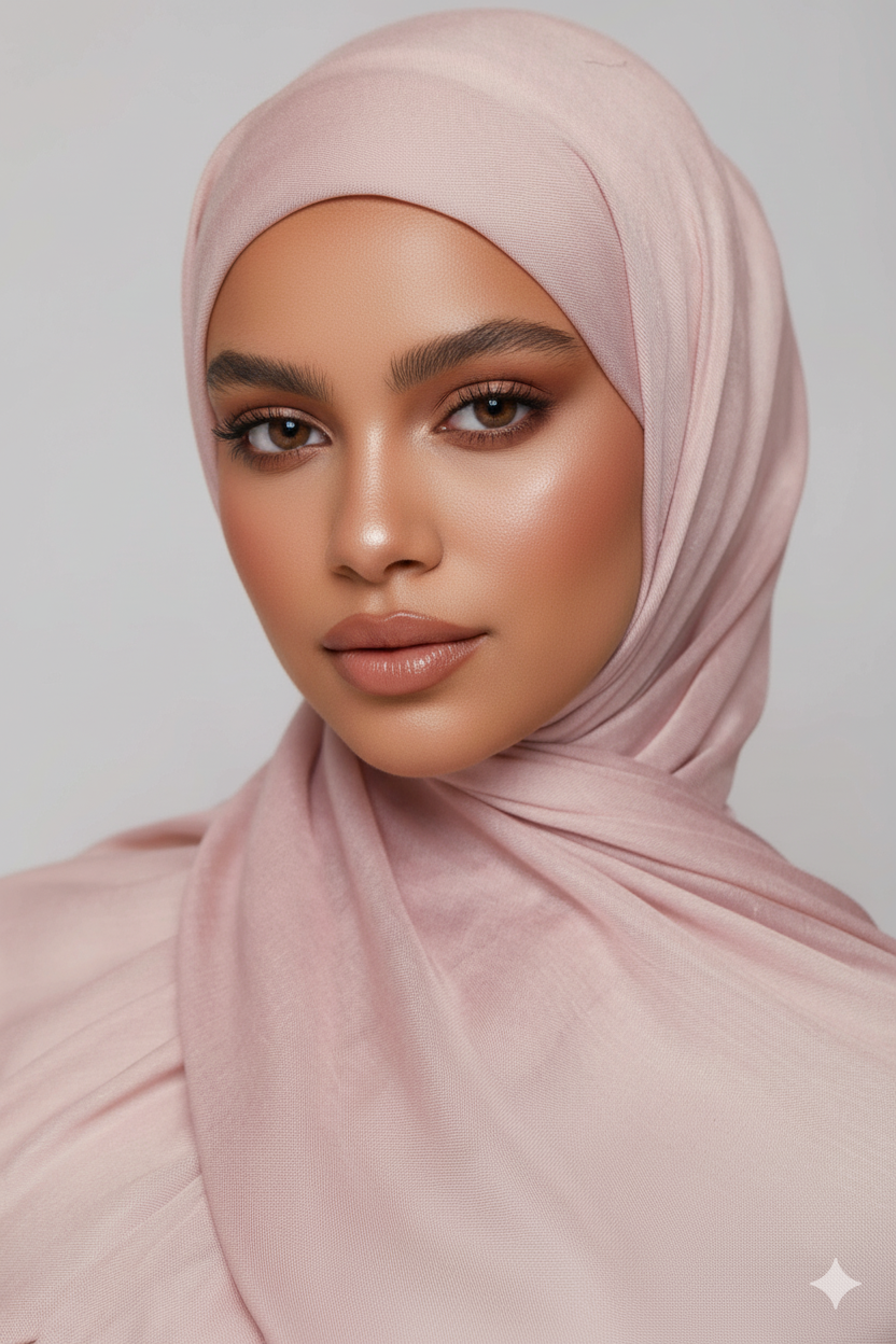 Modal Hijab - Dusky Pink