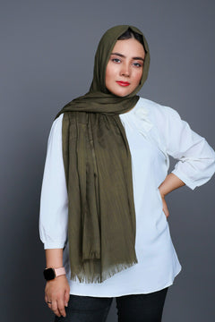 Turkish Scarf elegantly displayed, illustrating its versatility and chic appeal.