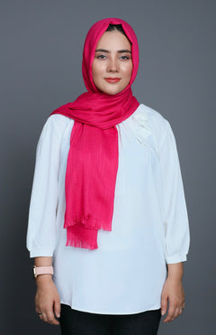 Turkish Scarf elegantly displayed, illustrating its versatility and chic appeal.