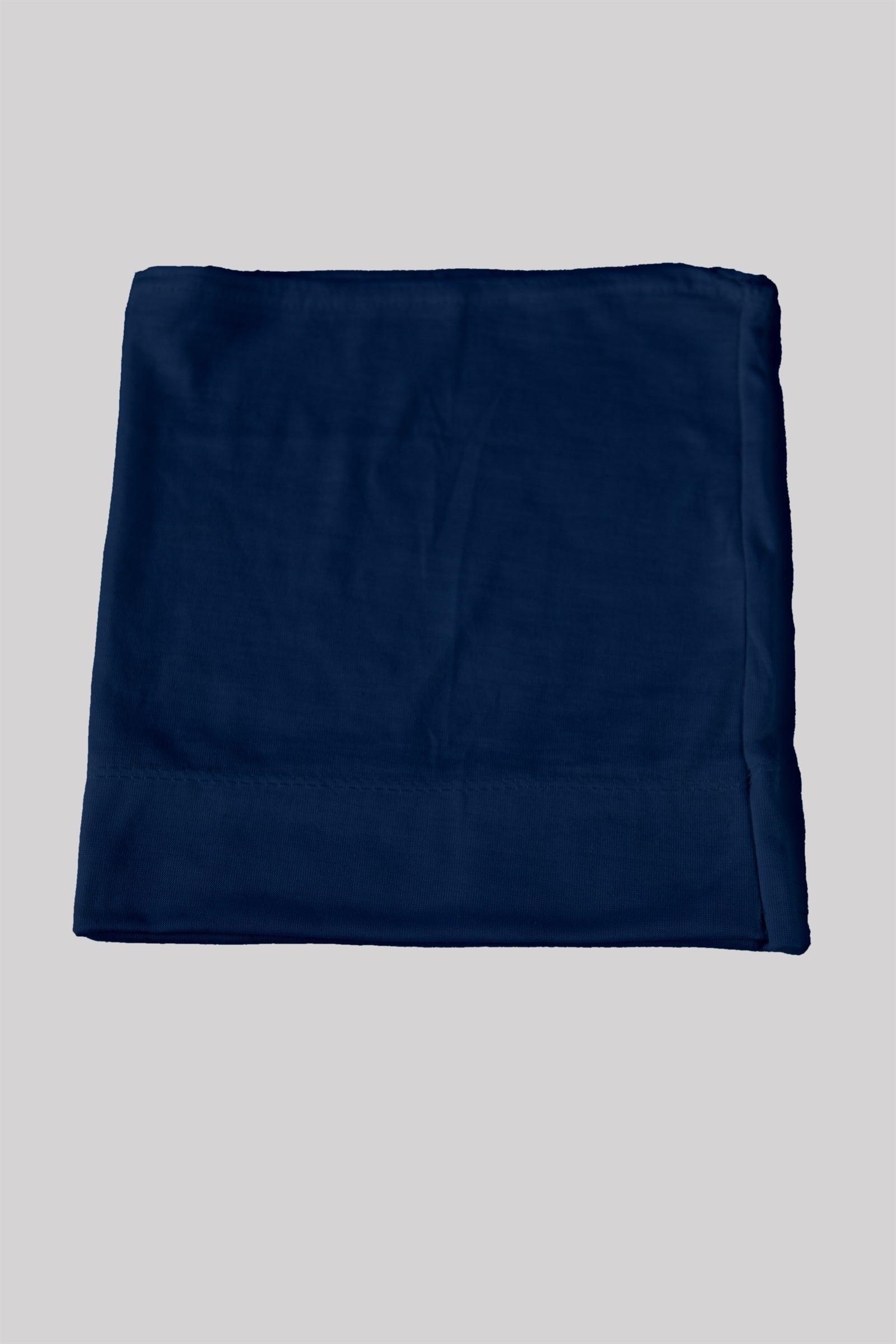 Navy Soft Tube Cap.