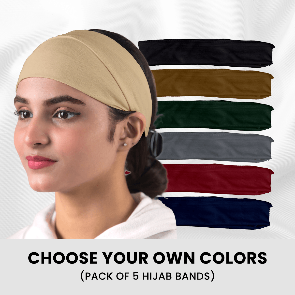 Pack of 5 Hijab Bands