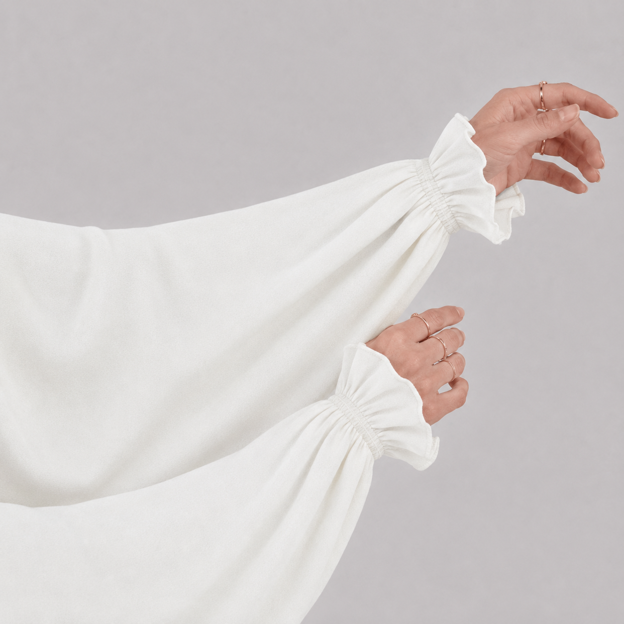 White Namaz Chadar - Plain