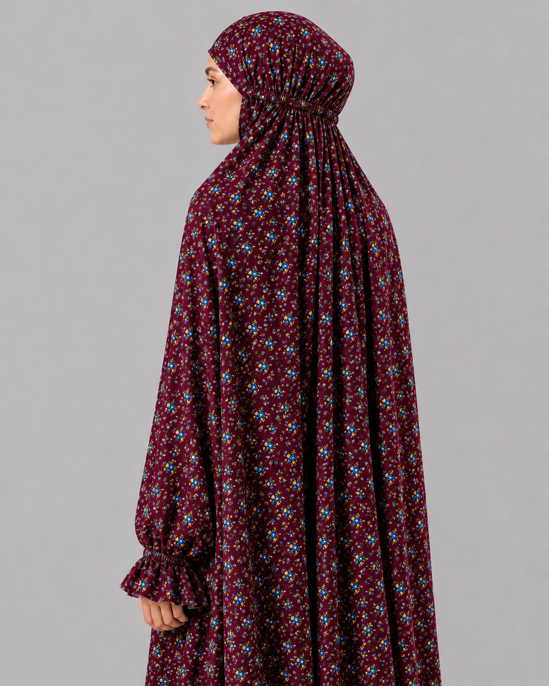 Wine Namaz Chadar - Meadow Print