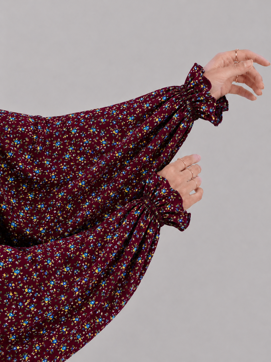 Wine Namaz Chadar - Meadow Print