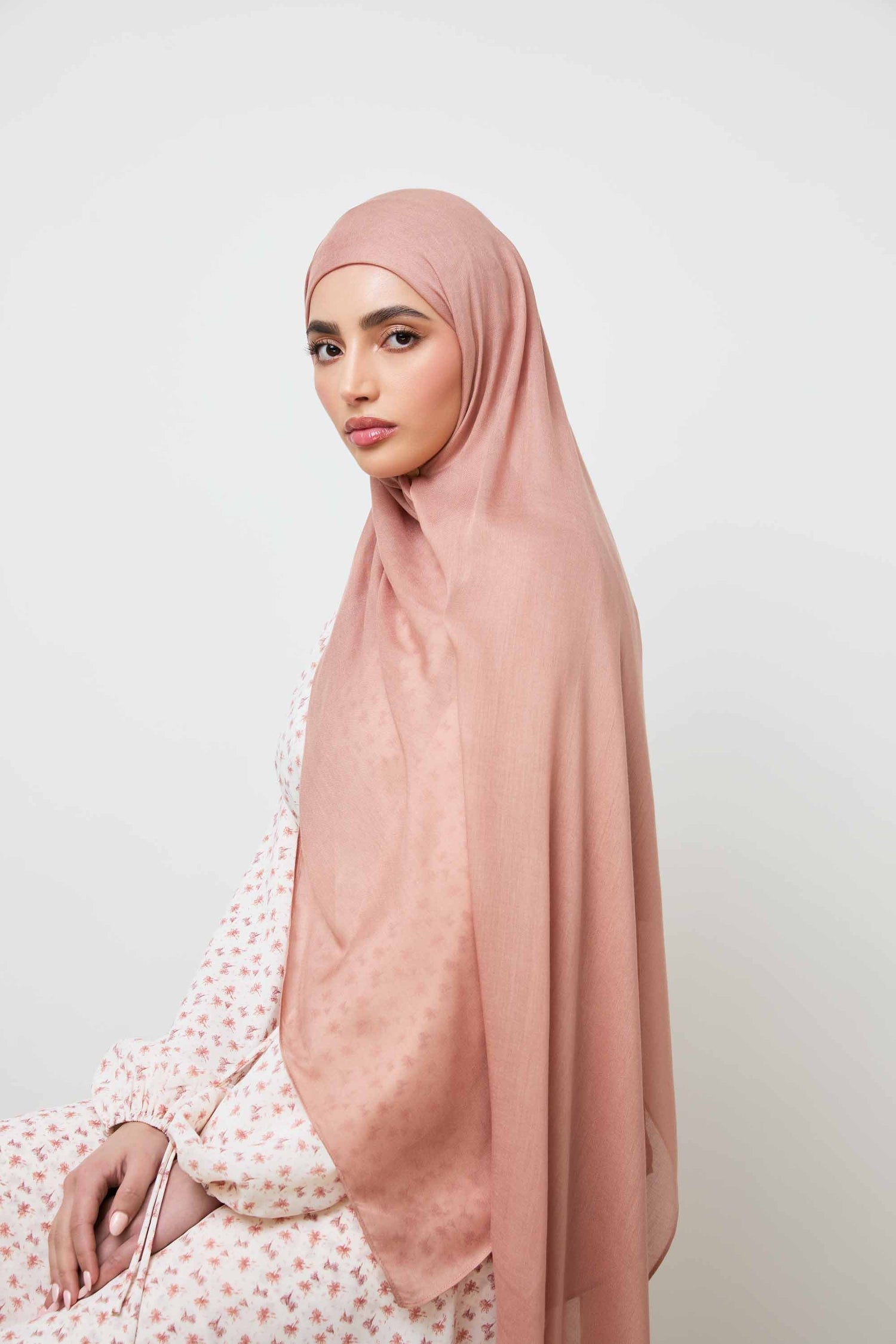 Modal Hijab - Blush