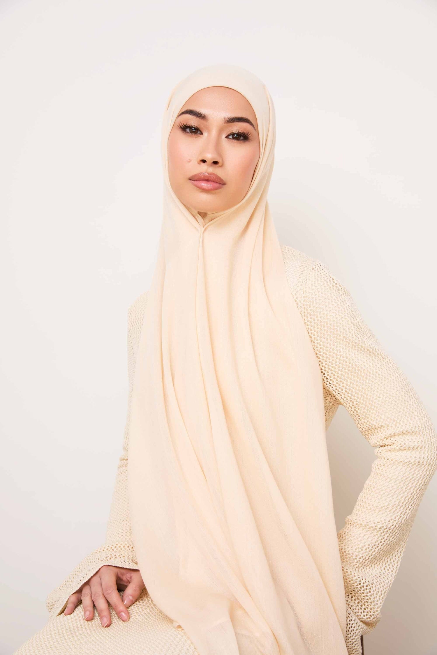 Modal Hijab - Butter Cream