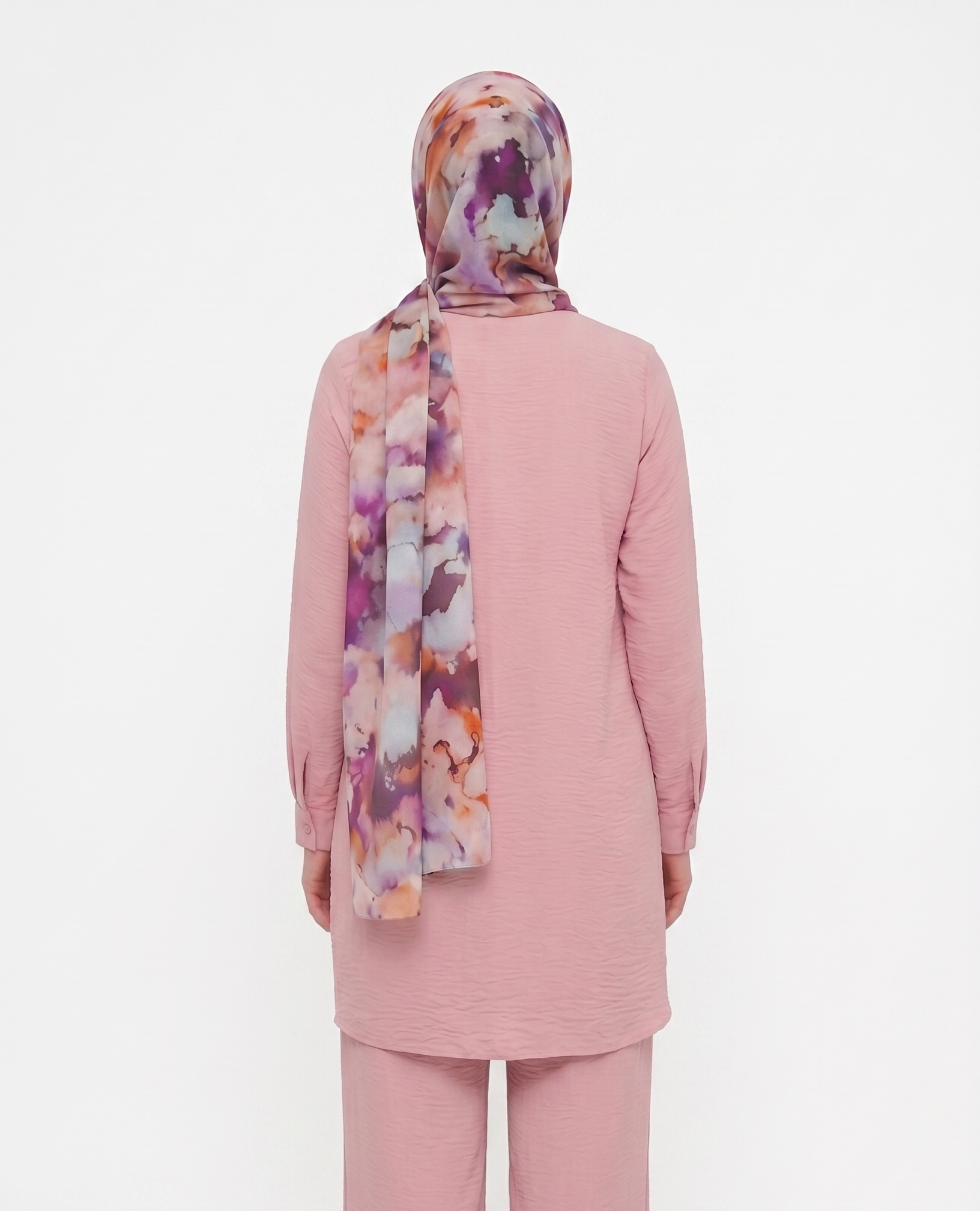 Printed Modal Hijab - Autumn Splash